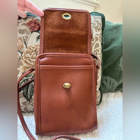 Vintage Coach Scooter Bag British Tan 9893 - Picture 3 of 12